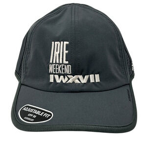 Irie Weekend Adidas Hat Cap Golfing Superlite 2 Aeroready UPF 50 Strapback Gray
